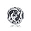 BAMOER Authentic 925 Sterling Silver Vintage A to T, Clear CZ Alphabet Letter Beads Fit Charm Bracelets DIY Jewelry SCC738