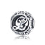 BAMOER Authentic 925 Sterling Silver Vintage A to T, Clear CZ Alphabet Letter Beads Fit Charm Bracelets DIY Jewelry SCC738