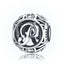 BAMOER Authentic 925 Sterling Silver Vintage A to T, Clear CZ Alphabet Letter Beads Fit Charm Bracelets DIY Jewelry SCC738