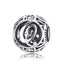 BAMOER Authentic 925 Sterling Silver Vintage A to T, Clear CZ Alphabet Letter Beads Fit Charm Bracelets DIY Jewelry SCC738