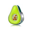 bamoer 925 Sterling Silver Jewelry Green Enamel Avocado Fruit Charm for Original Silver Bracelet 3mm Women Jewelry Making BSC129