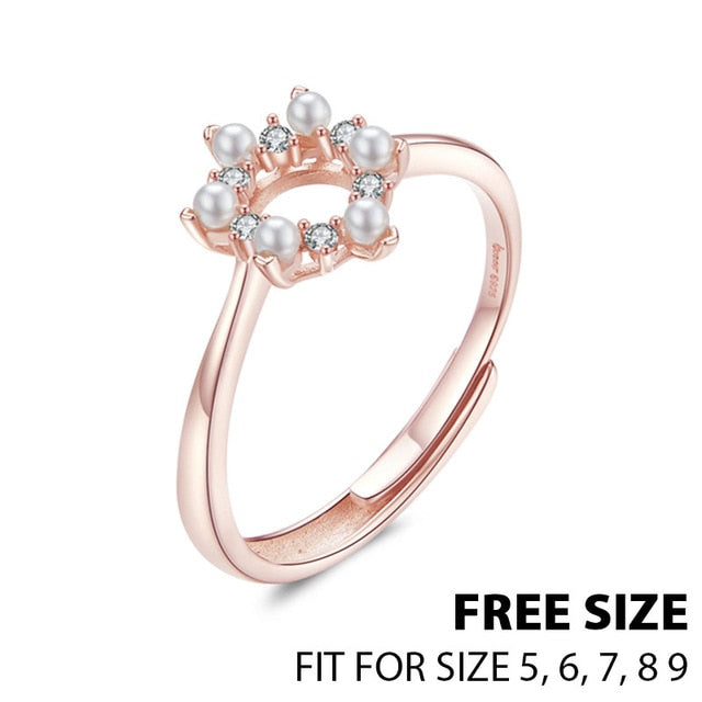 BAMOER Authentic 100% 925 Sterling Silver Love Heart Forever More Ring Clear CZ Jewelry Clearance Sale Limited Stock LOW TO 3.99