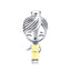 bamoer 6 styles Family Collection Metal Beads 925 Sterling Silver Charm fit Original Bracelet Fashion DIY Jewelry BSC177