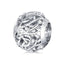 bamoer 925 Sterling Silver Metal Round Beads for Women Jewelry Making Vine Charm fit Original Bracelet DIY Jewelry BSC256