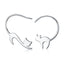BAMOER Animal Collection 925 Sterling Silver Cute Napping Little Cat Drop Earrings for Women Sterling Silver Jewelry Gift SCE073