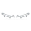 BAMOER Authentic 925 Sterling Silver Clear CZ Flower Tree Leaves Drop Earrings for Women Fine Silver Earrings Jewelry SCE266