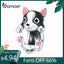 bamoer 925 Sterling Silver Cute Puppy Charm for Original 3mm Bracelet Accessories Original silver beads jewelry make BSC388