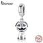 bamoer Animal Pet Dog Bako Pendant Charm fit Original Women Silver 925 Bracelet or Necklace 3D Design DIY Jewelry SCC1320