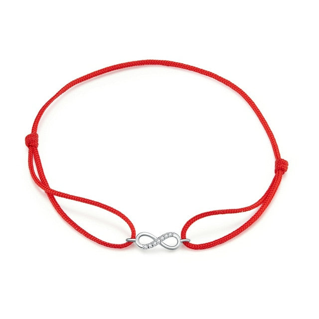bamoer Guardian Lucky Fish Rope Chain Bracelet for Couple Sterling Silver 925 Star Enamel Jewelry Friendship Bracelets SCB145