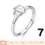 BAMOER Authentic 100% 925 Sterling Silver Love Heart Forever More Ring Clear CZ Jewelry Clearance Sale Limited Stock LOW TO 3.99