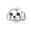 BAMOER 100% 925 Sterling Silver Lovely Animal Schnauzer Dog Charm Beads fit Women Charm Bracelets & Necklaces DIY Jewelry SCC835