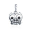 bamoer Owl Mom and Baby Metal Charm 925 Sterling Silver Animal Guardian Charm fit Original Bracelet Jewelry Accessories BSC238