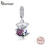 bamoer Magic Forest Adventure Collection Magical Hat Dangle Pendant Charm for Original Bracelet Necklace DIY Jewelry SCC1441