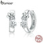 bamoer Genuine 925 Sterling Silver Cute Paw Print Stud Earrings for Women Original Design Fine Jewelry Bijoux Brincos SCE938