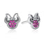 bamoer 925 Sterling Silver Dazzling Licorne Memory Stud Earrings Silver for Women & Girls Sterling-Silver-Jewelry SCE426