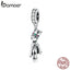 bamoer 2020 Prince of the Sea Pendant Charms for Original Bracelet or Necklace 925 Sterling Silver beads Bijoux diy SCC1584