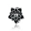 bamoer Silver 925 Jewelry Stoppers Charm fit European Luxury Bracelet for Women Charms with Silicone Beads BSC112