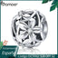 BAMOER 100% 925 Sterling Silver Flourishing Flowers Charm Beads fit Women Charm Bracelets & Necklaces Jewelry Making SCC729