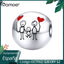 bamoer Family Charm for Original 925 Bracelet Bangle Round Metal Beads for Women Family Gifts DIY Jewelry Making SCC1339